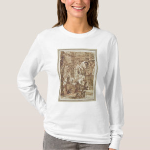 T-shirt Dessin préparatoire pour le numéro de plaque VII