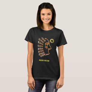 T-Shirt Dessin Stylé de Machu Picchu