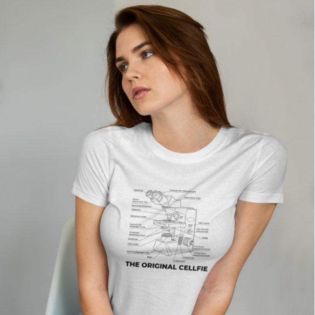 T-shirt Dessin technique au microscope (Créateur téléchargé)