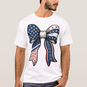T-shirt Dessin vectoriel de nœud gravé vintage patriotique