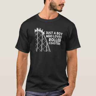 T-shirt Dessous de verre à rouleaux cool pour garçons Parc