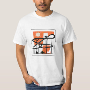 T-SHIRT DESSOUS DE VERRE ROLLER
