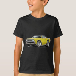T-shirt Dessus 1967 noir jaune de Chevelle