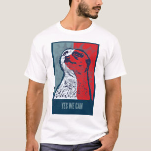 T-shirt Dessus de Barack Omeerkat