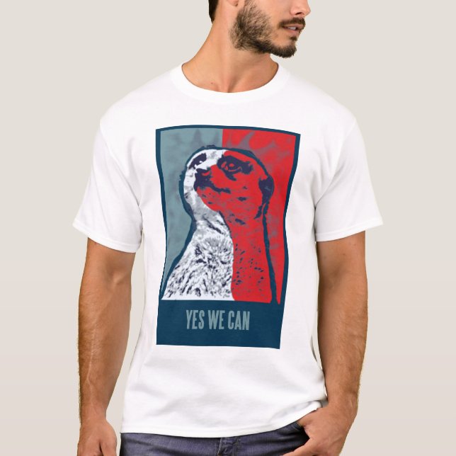 T-shirt Dessus de Barack Omeerkat (Devant)