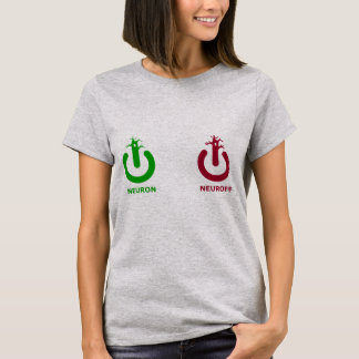 T-shirt Dessus de dames de Neuroff de neurone