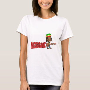 T-shirt Dessus de dames de reggae