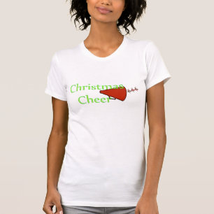 T-SHIRT "DESSUS DE POM-POM GIRL D'ACCLAMATION DE NOËL