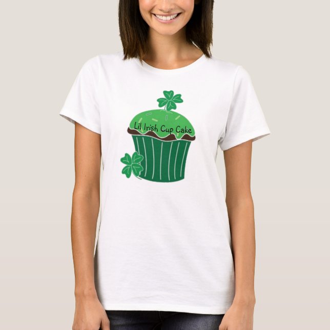 T-shirt Dessus de spaghetti du jour de St Patrick des (Devant)