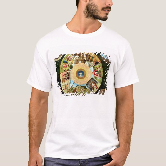 T-shirt Dessus de table des sept péchés mortels (Devant)