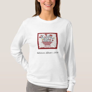 T-shirt DESSUS d'ÉDREDON de l'album c.1850 de Baltimore