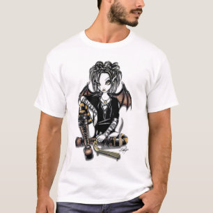 T-shirt Dessus féerique d'art d'encens gothique de