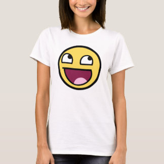 T-shirt Dessus impressionnant de dames de visage