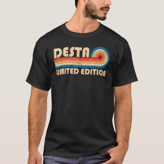 T-shirt DESTA Nom Retro Vintage 80s 90s Anniversaire Reuni