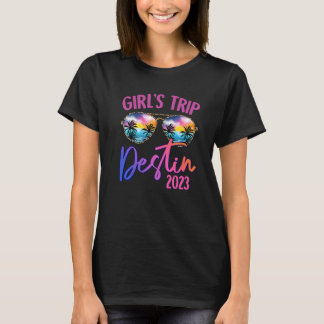 T-shirt Destin 2023 Girls Trip Sunglasses Summer Girlfrien