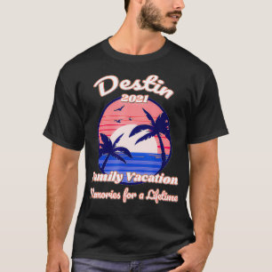 T-shirt Destin Voyage en famille 2021 Floride