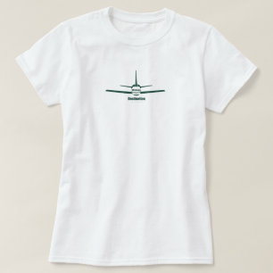 T-shirt Destination East Lansing Michigan MI Logo d'avion