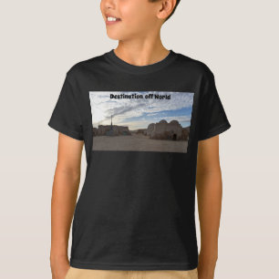 T-shirt Destination hors du monde
