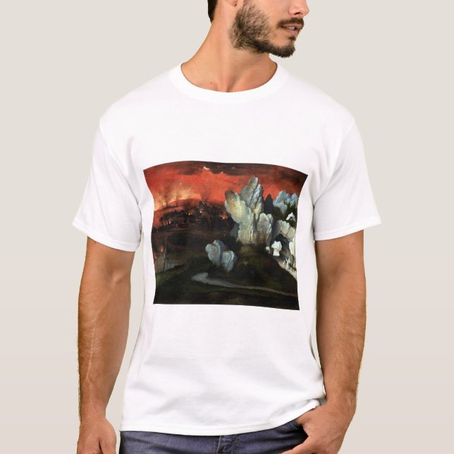 T-shirt Destruction de Sodome et Gomorrhe - Joachim Patine (Devant)