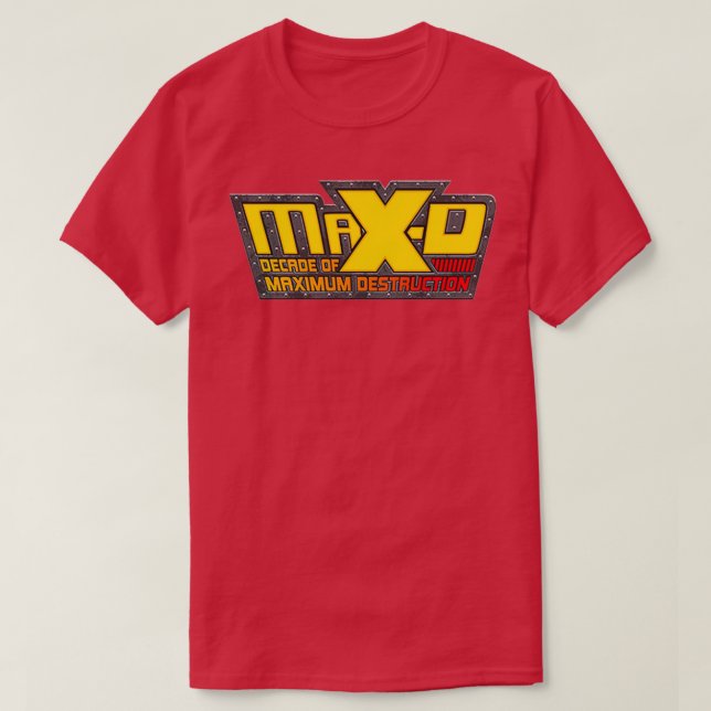 T-SHIRT DESTRUCTION MAXIMALE (Design devant)