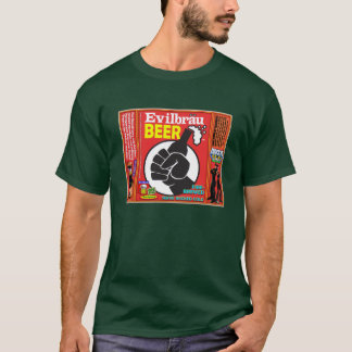 T-shirt Détail de poing de bière d'Evilbrau