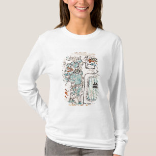 T-shirt Détail d'un codex maya