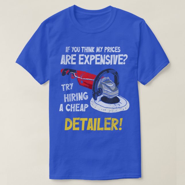 T-shirt Détaillant auto (Design devant)