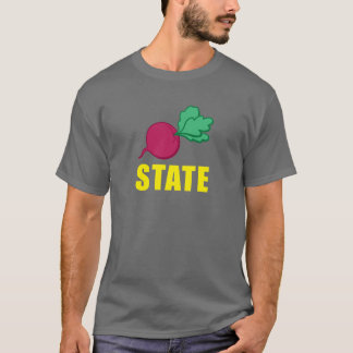 T-shirt d'ÉTAT de BETTERAVE