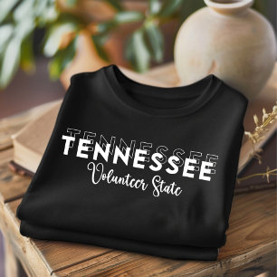 T-shirt d'état volontaire branché Tennessee