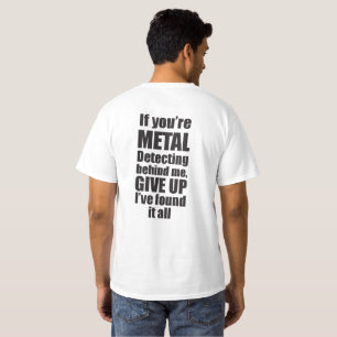 T-shirt détecteur de métal