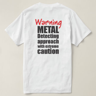 T-shirt détecteur de métal - cadeau amusant et déc