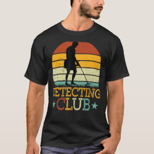 T-shirt Détecteur de métaux Club Retro Métal Vintage