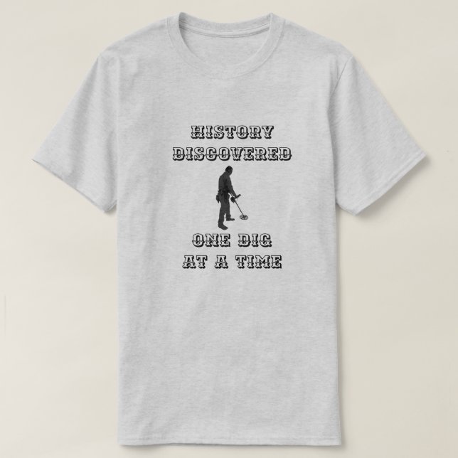 T-shirt détecteur métallique (Design devant)