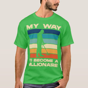 T-shirt Détection de métal drôle