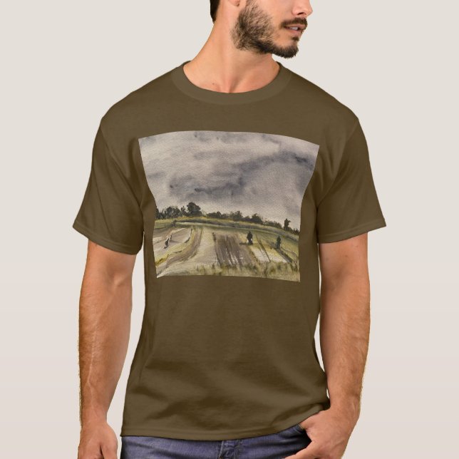 T-shirt Détection Métal Dans Les Champs 2 (Devant)