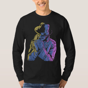 T-shirt Détective cool avec moustache Mystérieux espionnag