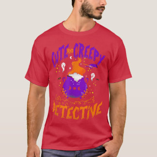 T-shirt Détective mignonne et Déplaisante - Drôle Détectiv