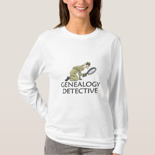 T-shirt Détective privé de généalogie