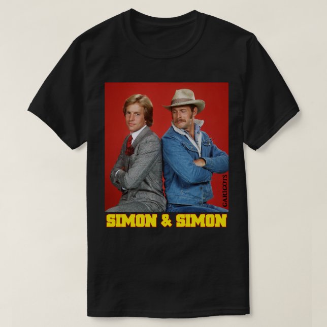 T-shirt détectives simon et simon (Design devant)