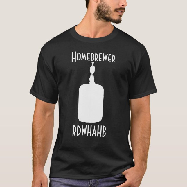 T-shirt Détendez, ne vous inquiétez pas, ayez un brew à la (Devant)
