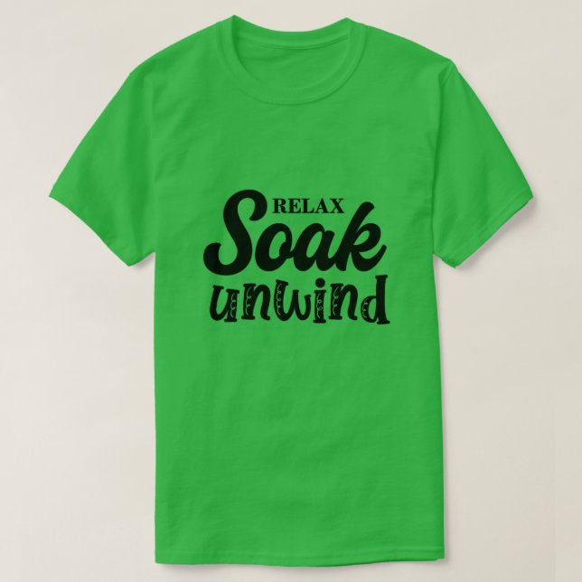 T-shirt Détendez-vous en douceur01 (Design devant)