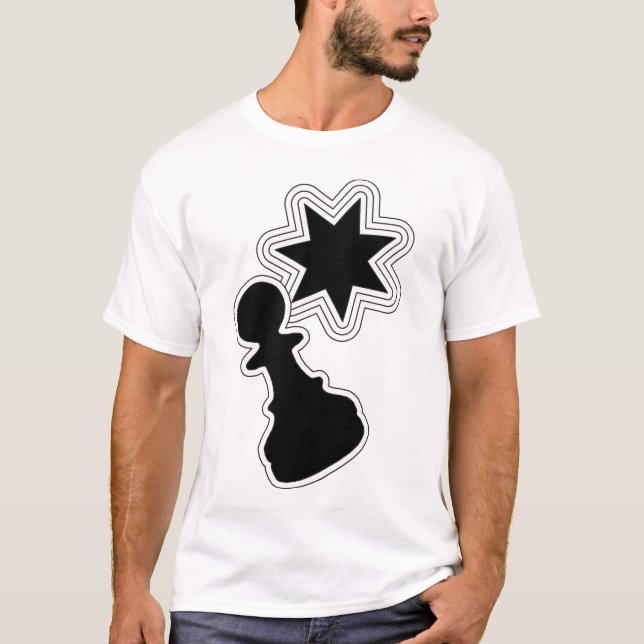 T-shirt d'étoile de gage (Devant)