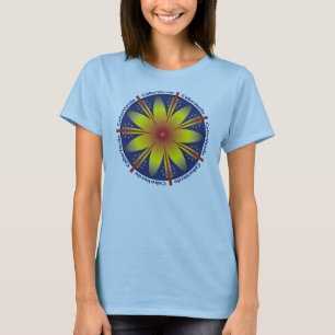 T-shirt d'Étoile-Éclat de Cabo Verde
