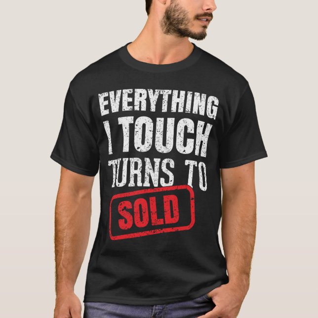 T-shirt Détresse du réaltor supérieur (Devant)