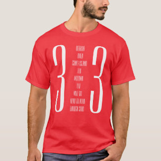 T-shirt Détroit 313