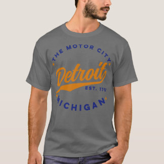 T-shirt Détroit, ville automobile
