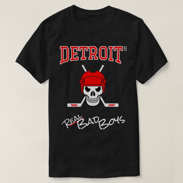 T-shirt Détroitx27s VRAIMENT mauvais garçons (Design devant)