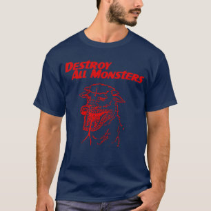 T-shirt Détruire la chemise de tous les monstres