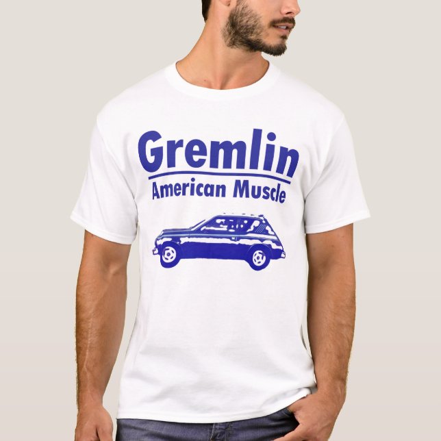T-shirt détruit par muscle américain de Germlin (Devant)