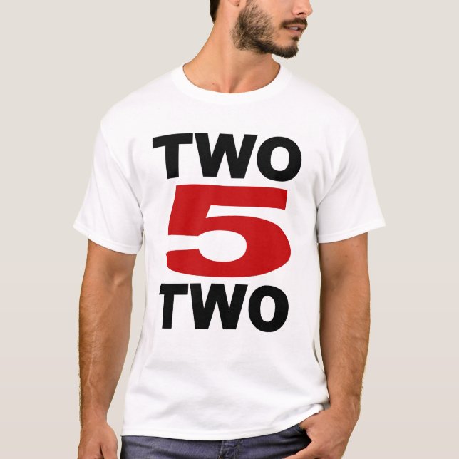 T-shirt Deux 5 deux (Devant)